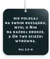 Zawieszka zapachowa - Ufaj Panu - tantis.pl