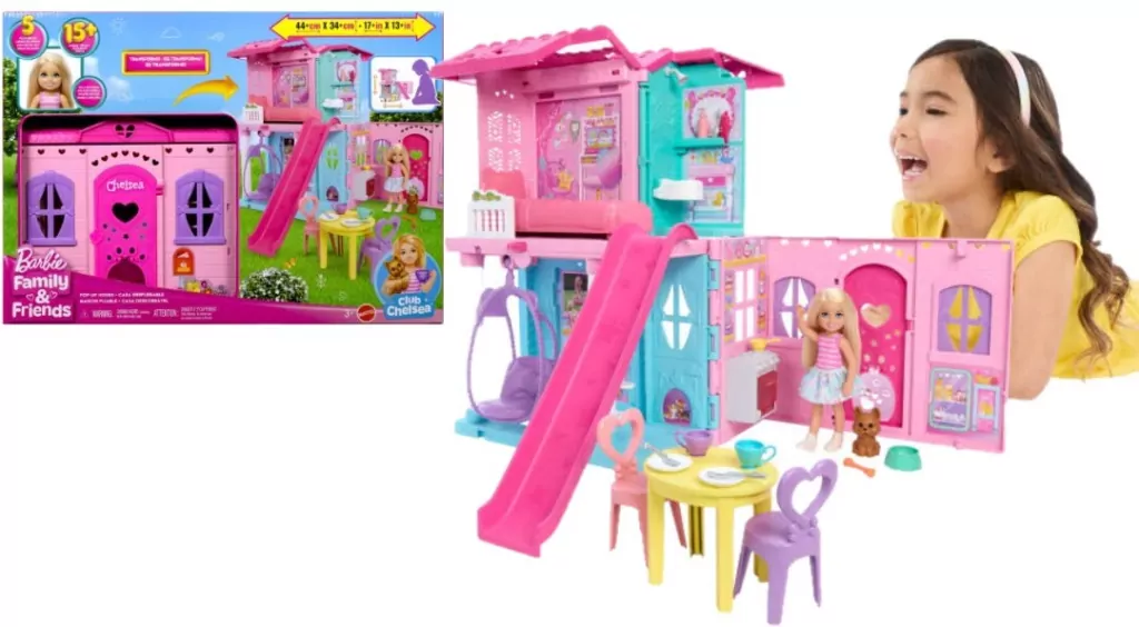 Barbie Cheslea Rozkładany domek dla lalek - tantis.pl