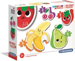 Clementoni. Moje pierwsze puzzle 4w1. Fruits. Owoce