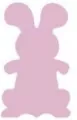Dziurkacz ozdobny 1,6cm zając (JCDZ-105-096) - tantis.pl
