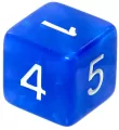 Komplet kości REBEL RPG - Kamienie Księżycowe - Lapis Lazuli - tantis.pl
