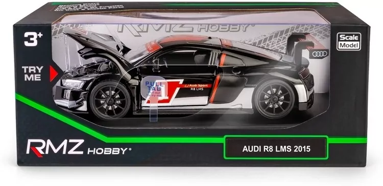 RMZ HOBBY 1:32 Audi R8 LMS 2015 #1 czarny - tantis.pl