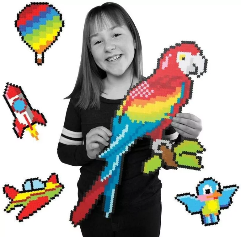 Puzzelki 1500. Pixelki Jixelz. W powietrzu - tantis.pl