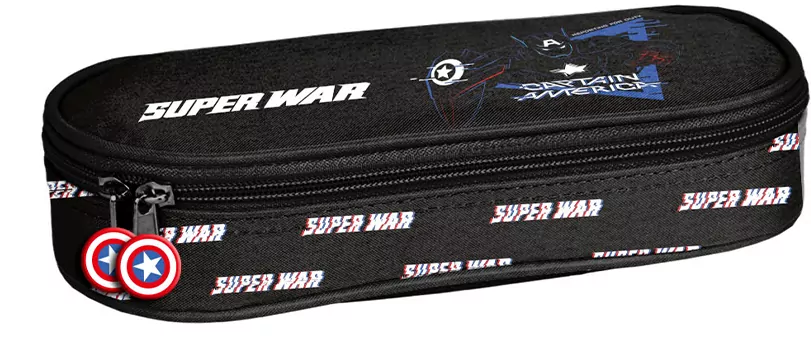 Piórnik owalny Marvel Captain America AV26KK-013 - tantis.pl