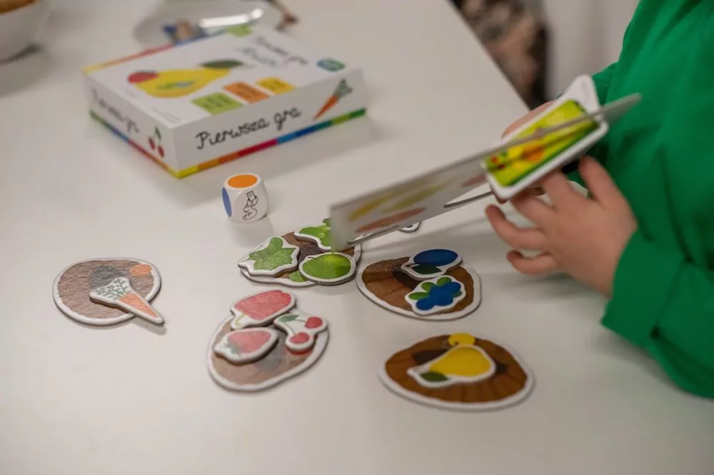 Mniam! Pierwsza gra. Akademia mądrego dziecka - tantis.pl