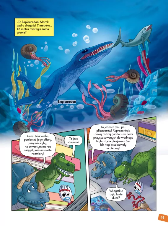 Czas gigantów, czyli dinozaury jury. Era dinozaurów. Nauka z komiksem. Tom 2 - tantis.pl