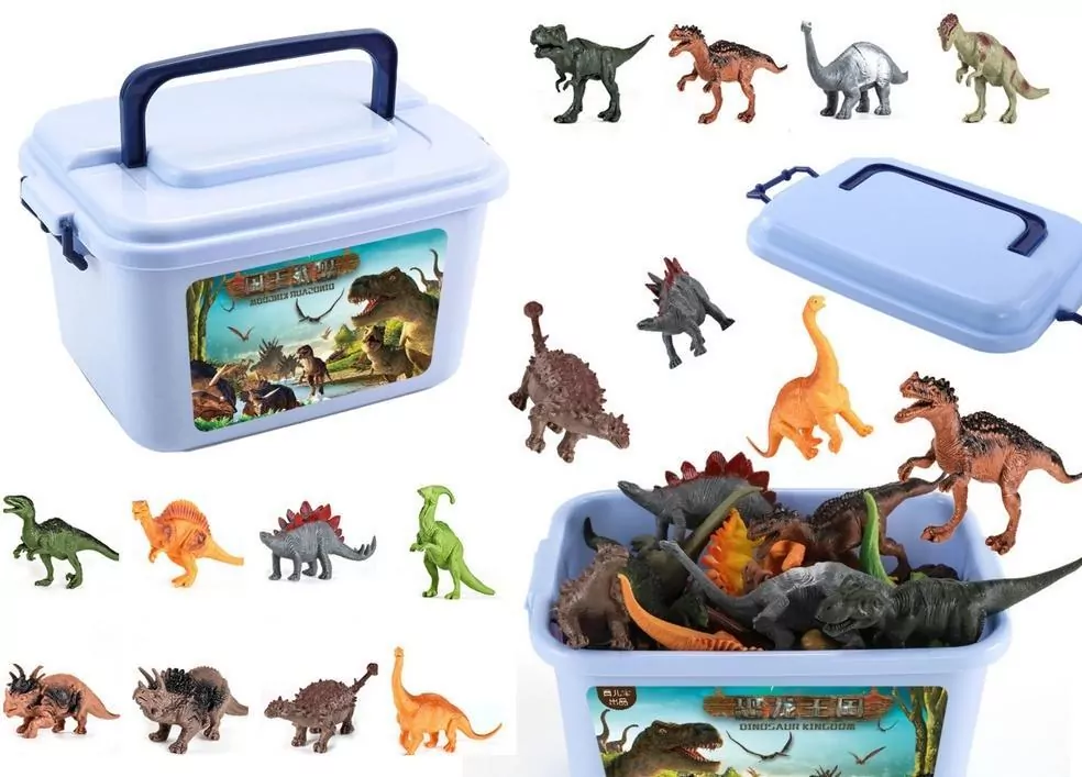 Dinozaury z akcesoriami 46el - tantis.pl