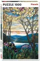 Piatnik. Puzzle, Tiffany, Magnolie i Irysy, 1000 elementow - tantis.pl