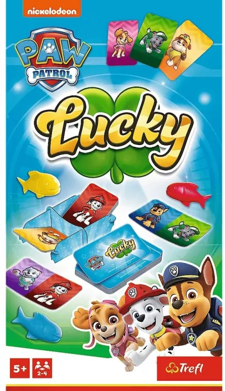Gra planszowa Lucky Psi Patrol TREFL - tantis.pl
