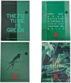 Notatnik Flexi Think Green. A5/100K kratka. 10 sztuk - tantis.pl
