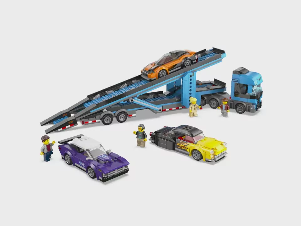 LEGO® City. Laweta z samochodami sportowymi. 60408 - tantis.pl