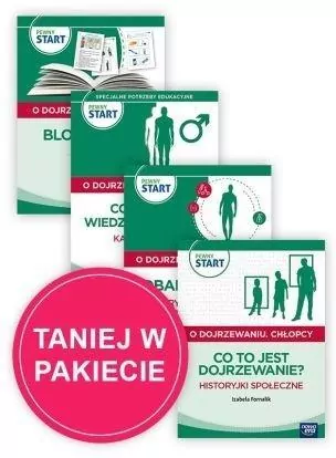 Pakiet: Pewny start. O dojrzewaniu. Chłopcy - tantis.pl