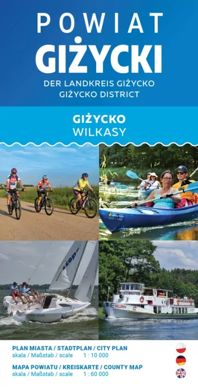 Mapa turystyczna - Giżycko/Powiat Giżycki - tantis.pl