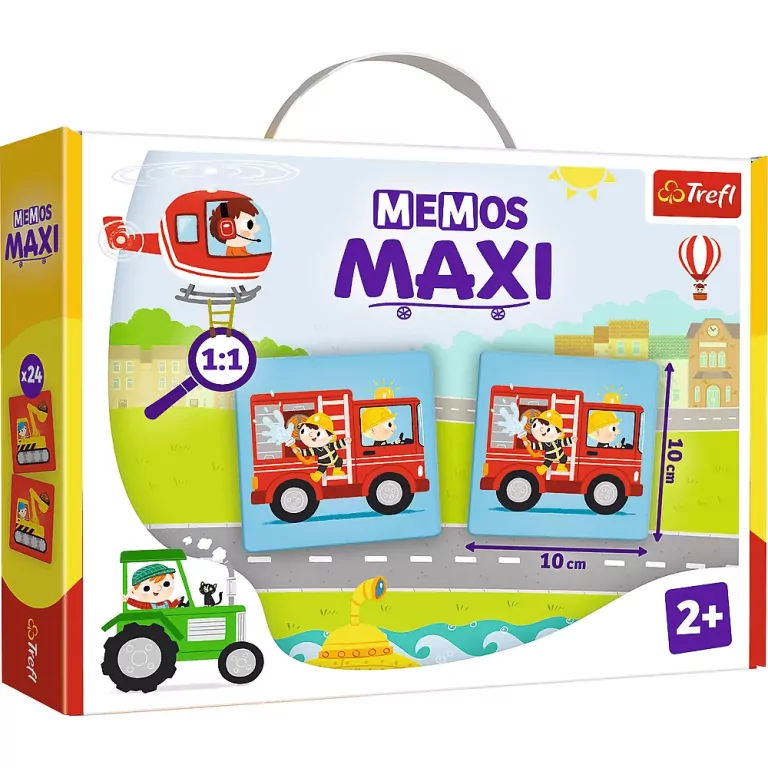 Memo Maxi Pojazdy - tantis.pl