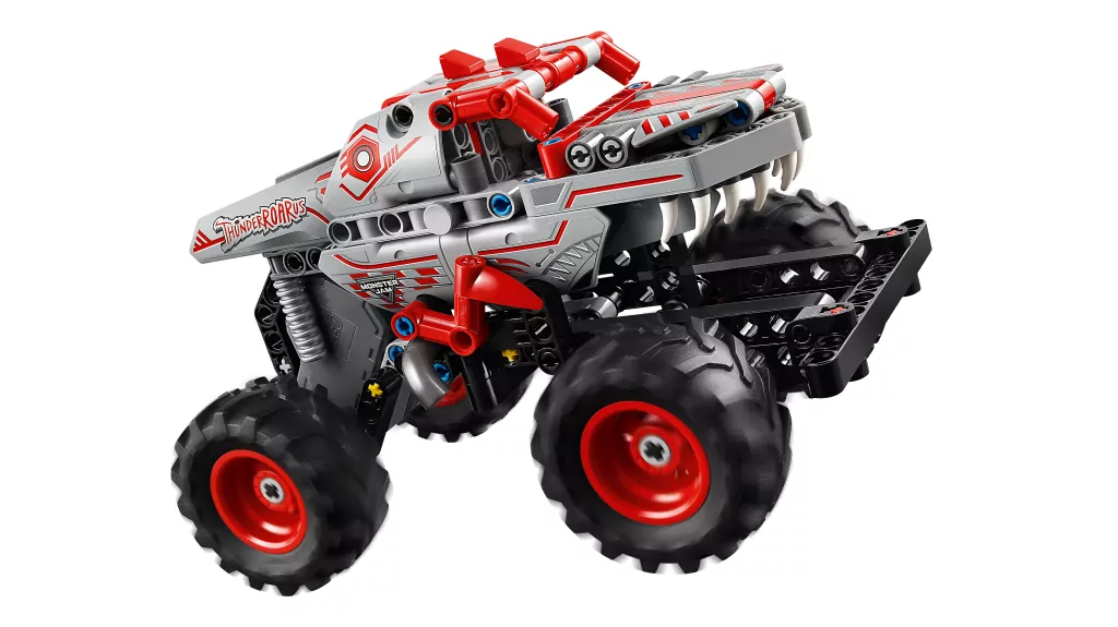 LEGO® Monster Jam™ ThunderROARus™ z napędem typu pull-back 42200 - tantis.pl