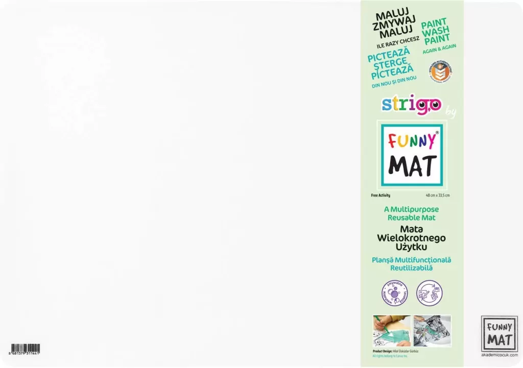 Mata transparentna Bez wzoru Funny Mat STRIGO - tantis.pl