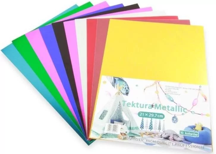Tektura A4 lakierowana 10 kolorów - tantis.pl