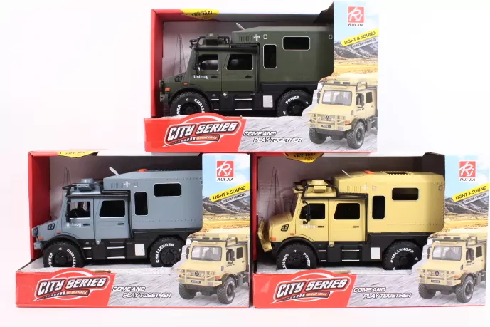 Pojazd wojskowy z efektami świetlnymi i dźwiękowymi MIX - tantis.pl