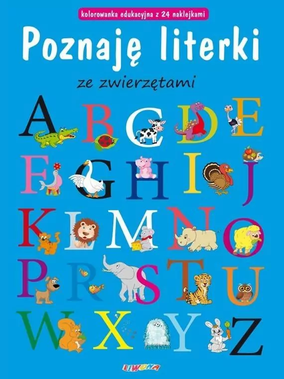 Poznaję literki ze zwierzętami - tantis.pl