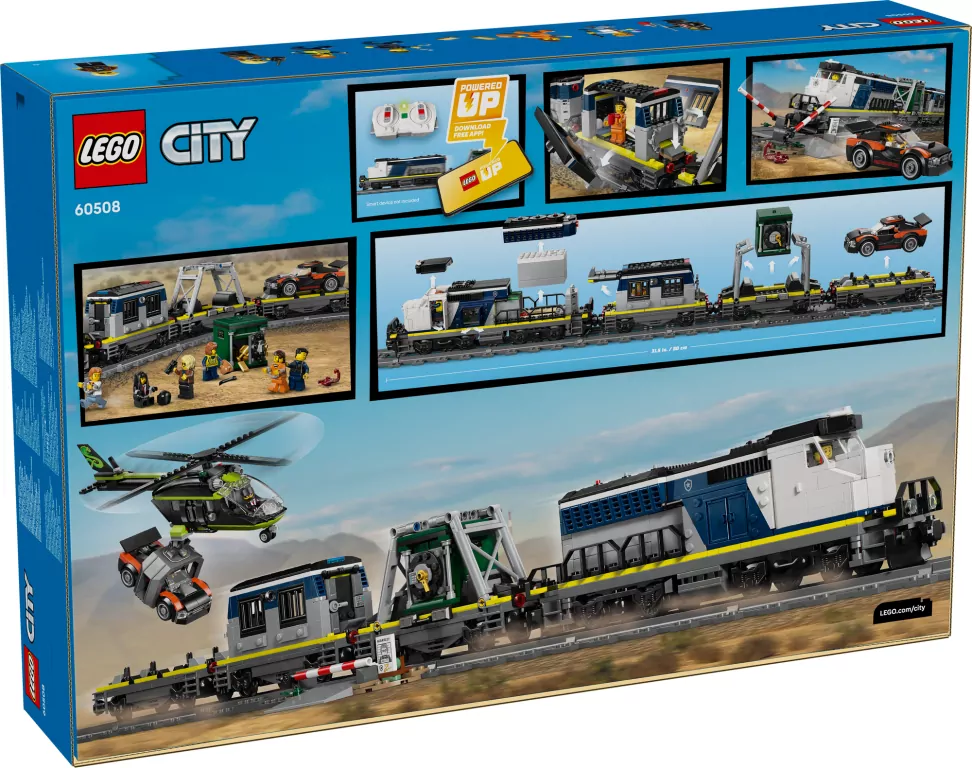 LEGO® Napad na policyjny pociąg 60508 - tantis.pl
