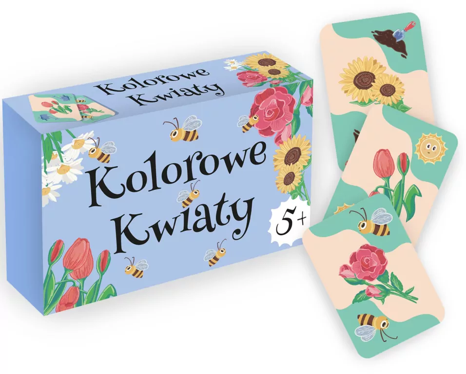 Kolorowe Kwiaty MINI - tantis.pl