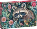 Puzzle 1000 CherryPazzi Raccoon in Flowers 30851 - tantis.pl