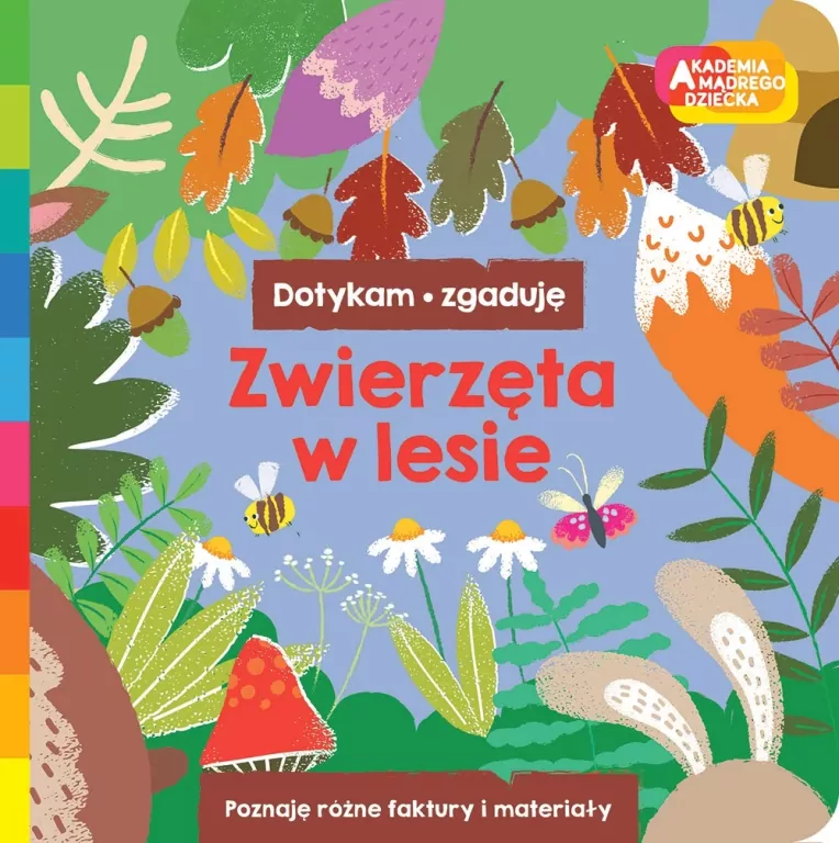 Zwierzęta w lesie. Dotykam, zgaduję. Akademia Mądrego Dziecka - tantis.pl