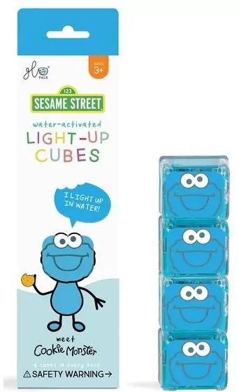 Kostki sensoryczne świecące w wodzie Potwór - tantis.pl
