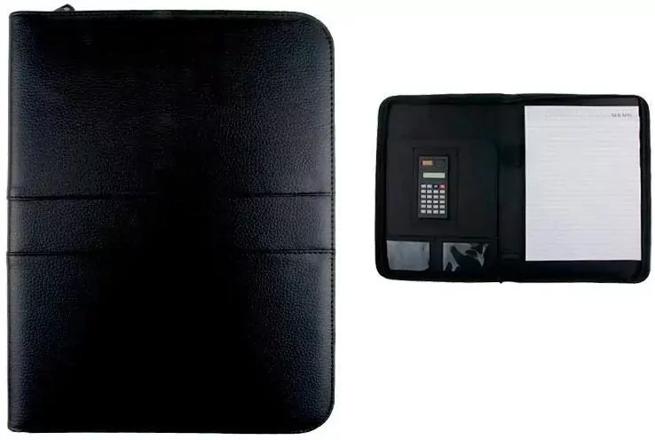 Organizer z kalkulatorem 250x310mm czarny - tantis.pl