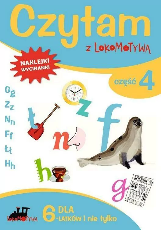 Lokomotywa. Czytam z... cz.4 G, Z, N, F, Ł, H, GWO - tantis.pl