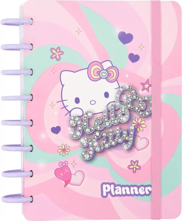 Planer A5 Hello Kitty Big Ring pink 200k. - tantis.pl