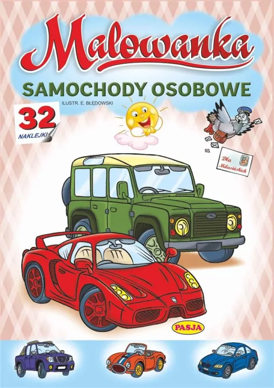 Malowanka - Samochody osobowe - tantis.pl