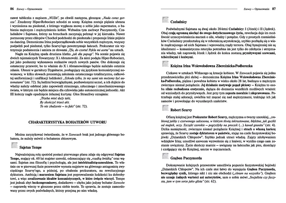 Szewcy z opracowaniem - tantis.pl