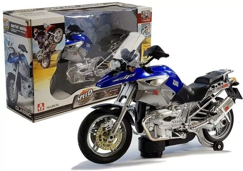 Motocykl na baterie światło dźwięk - tantis.pl