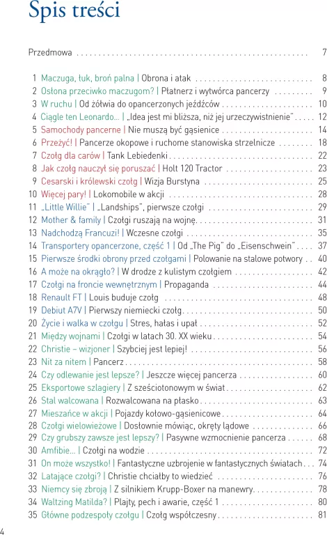 101 faktów o czołgach - tantis.pl