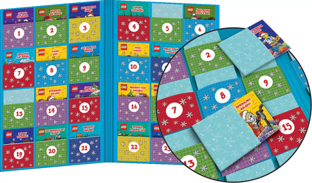 LEGO. Kalendarz adwentowy - tantis.pl