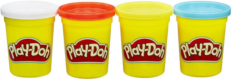 Play-Doh Ciastolina 4 tuby B6508 HASBRO - tantis.pl
