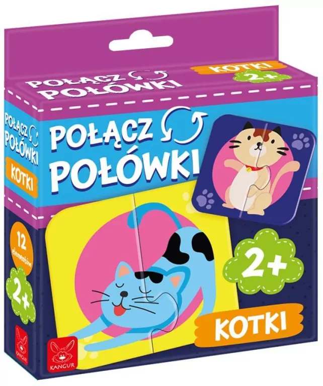 Kotki. Połącz połówki - tantis.pl