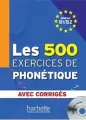 Les 500 Exercices De Phonetique B1/B2 + CD - tantis.pl