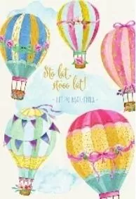 Karnet A5, balony - tantis.pl