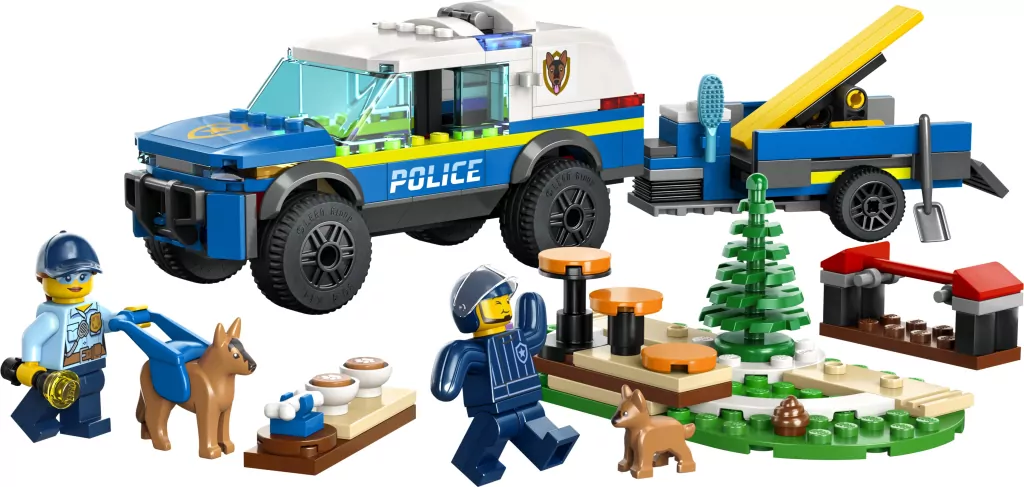 LEGO® City Police. Szkolenie psów policyjnych w terenie 60369 - tantis.pl