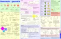 Podkładka na biurko. Wzory matematyczne. Geometria - tantis.pl