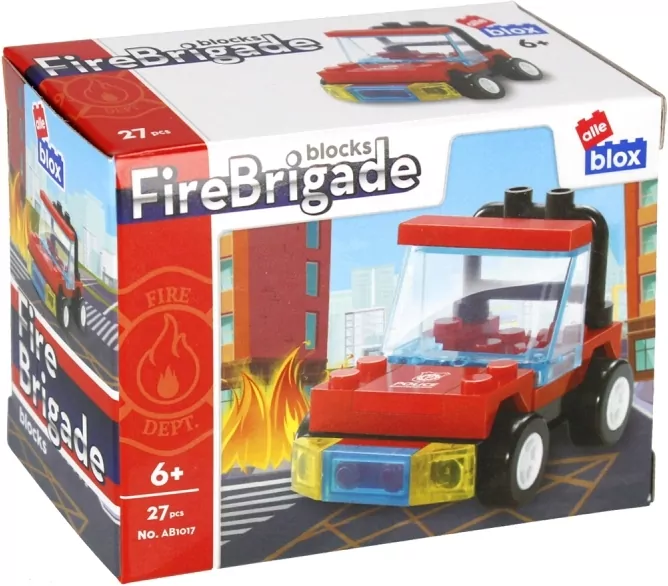 ALLEBLOX. Klocki konstrukcyjne. Straż - tantis.pl