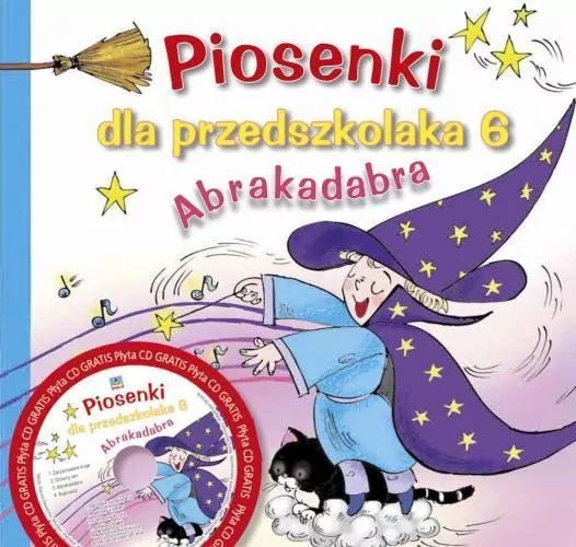 Piosenki dla przedszkolaka 6. Abrakadabra - tantis.pl