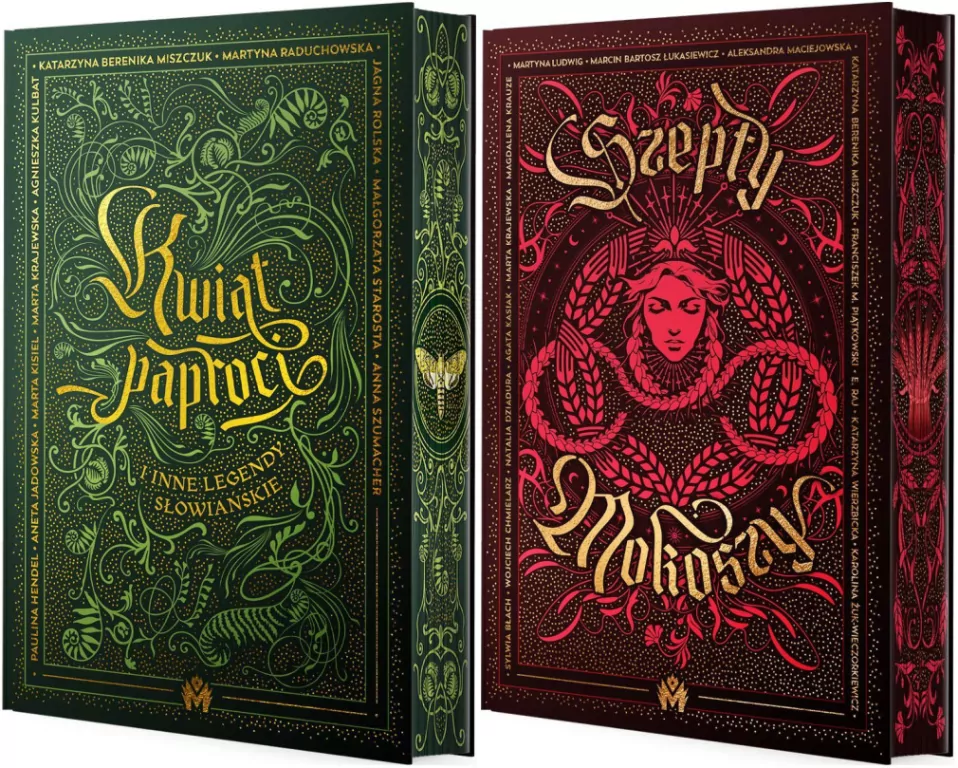 Pakiet: Kwiat paproci i inne legendy słowiańskie / Szepty Mokoszy (barwione brzegi) - tantis.pl