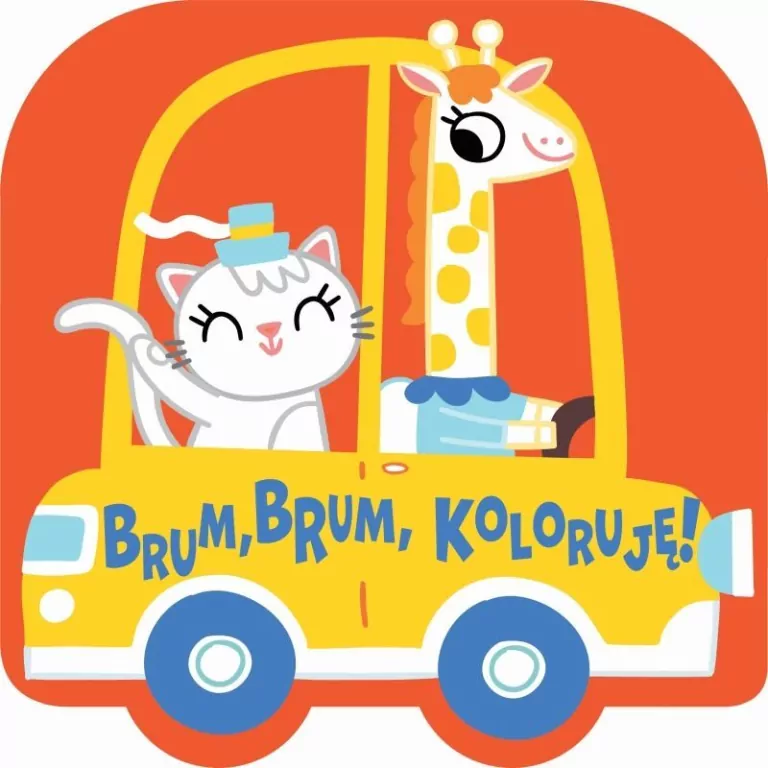Brum, brum, koloruję! - Samochód - tantis.pl