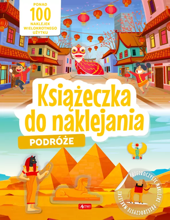 Podróże. Książeczka do naklejania - tantis.pl