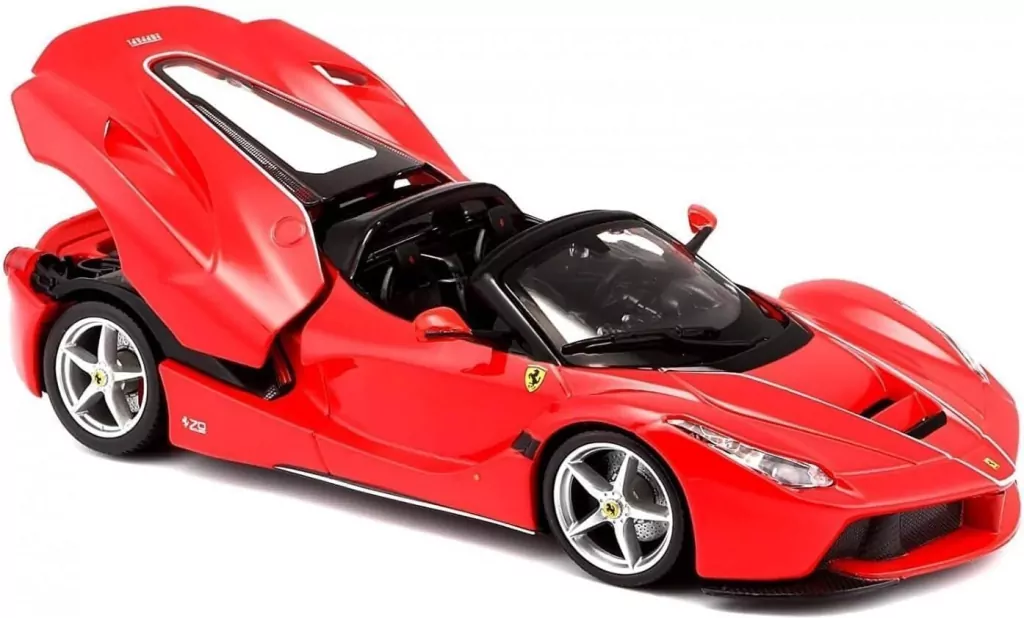 Laferrari Aperta Red 1:24 BBURAGO - tantis.pl