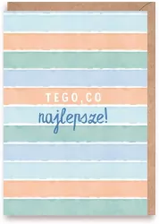 Kartka okolicznościowa Tego, co najlepsze