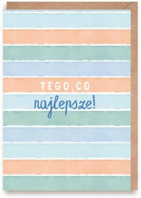 Kartka okolicznościowa Tego, co najlepsze